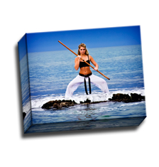 Image of Photos on Canvas 10 x 8 Gallery Wrap Canvas
