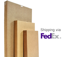 Canvas and metal prints delivered via FedEx