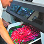 State-of-the-art printing equipment and inks